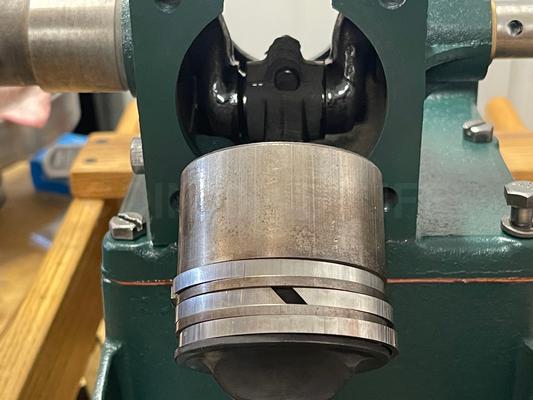 Piston and Rod In