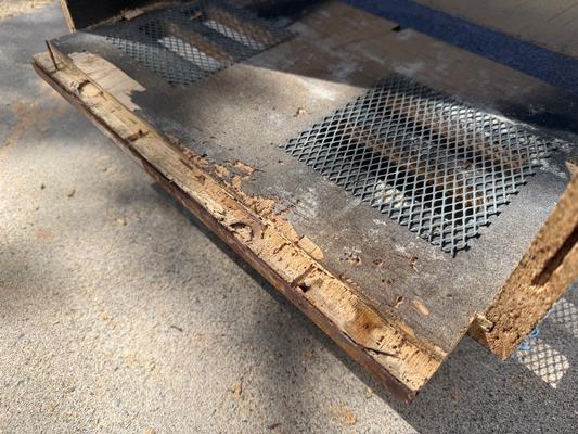 Termite Eaten Back Panel