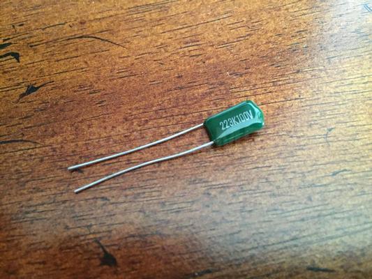 .022 Micro Farad Mylar Capacitor - 100 Volts DC