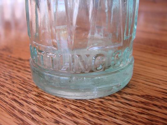 1924 Pepsi Cola Double Dot Bottle Rare Barrel Pattern Image