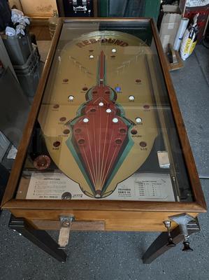 1934 California Games Inc Rebound Pinball Machine Image