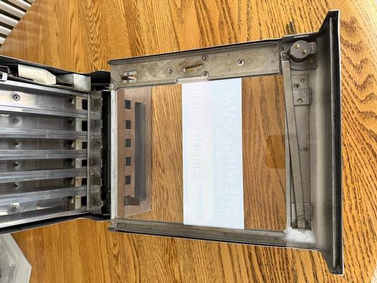 1936 Mills Automatic One Cent Gum Vending Machine Image