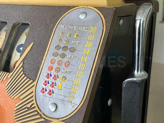1938 Mills Brown Front 25 Cent Slot Machine Image