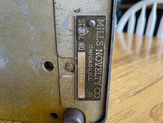 1940's Mills Vest Pocket Slot Machine Trade Stimulator Image