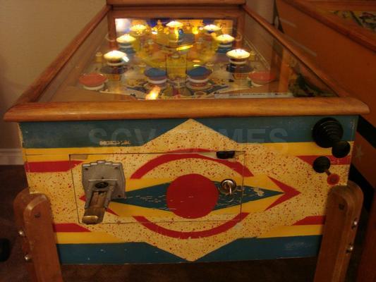 1945 Gottlieb Stage Door Canteen Flipperless Pinball Image