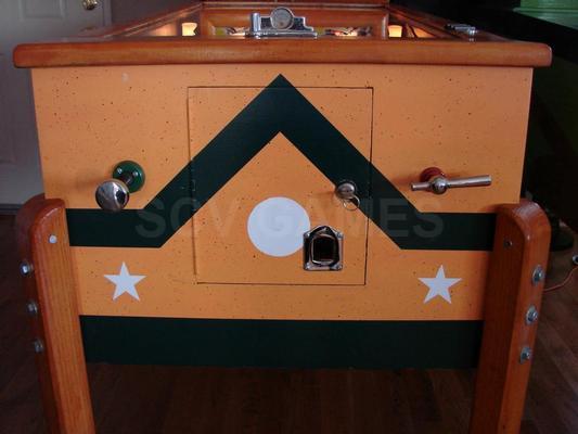 1949 Williams Star Series Pitch and Bat Pinball Game Restored Image