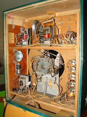 1949 Williams Star Series Pitch and Bat Pinball Game Restored Image