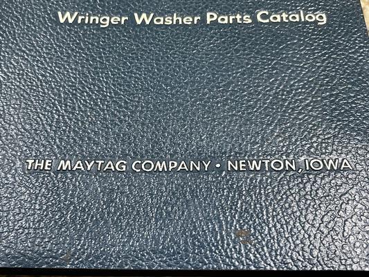 1950's Maytag Wringer Washer Parts Catalog Image