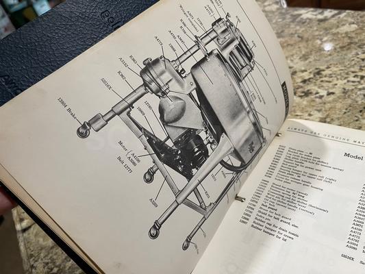 1950's Maytag Wringer Washer Parts Catalog Image