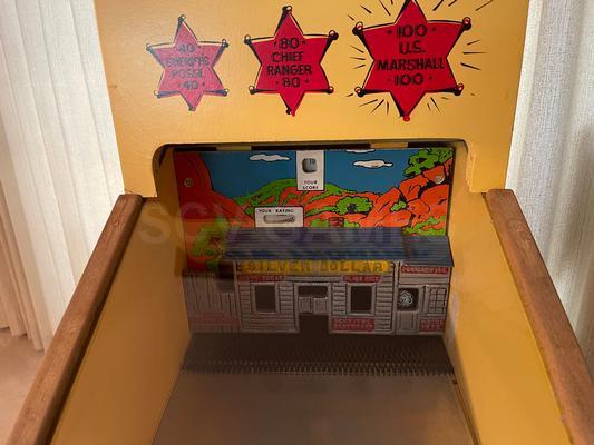 1950's The New Frontier US Marshall 10 Cent Arcade Game Image