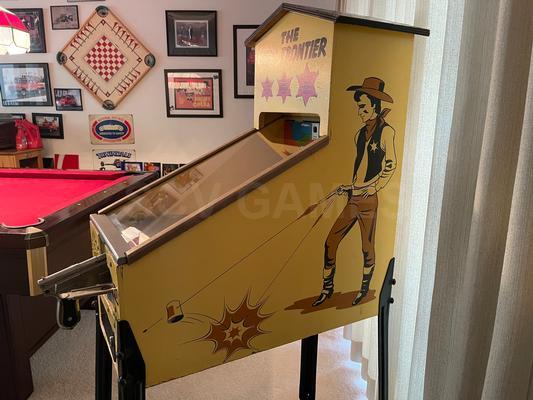 1950's The New Frontier US Marshall 10 Cent Arcade Game Image