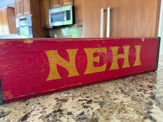 1950s Vintage Royal Crown Cola Wooden Crate Image