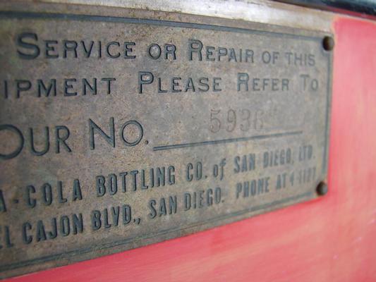 1950's VMC 44 Coca Cola Vending Machine Image
