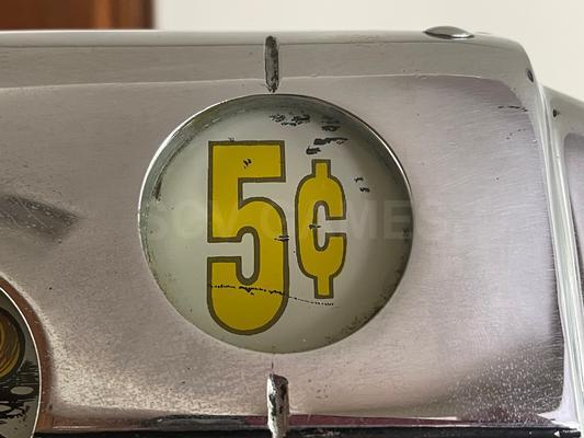 1958 Mills Cowboy & Horse Shoe Hightop Slot Machine Image