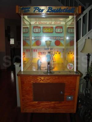 1961 Chicago Coin Pro Basketball Arcade Game Image