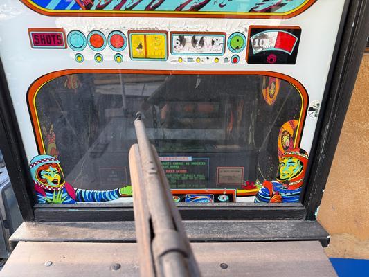 1969 Chicago Coin Apollo Moon Shot Rifle Arcade Machine Image
