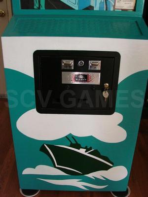 1969 Midway Sea Raider Upright Arcade Machine Restored Image