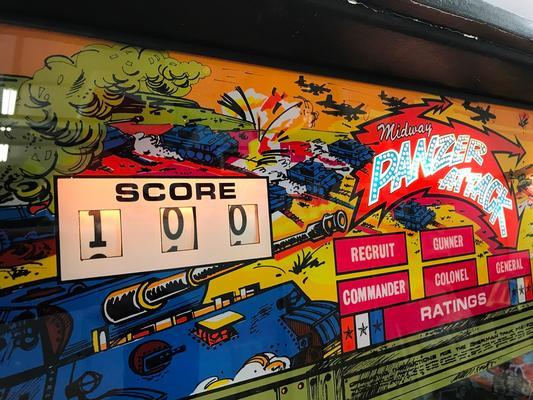 1974 Midway Panzer Attack Upright Arcade Machine Image