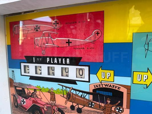 1975 Chicago Coin Red Baron Pinball Machine Image