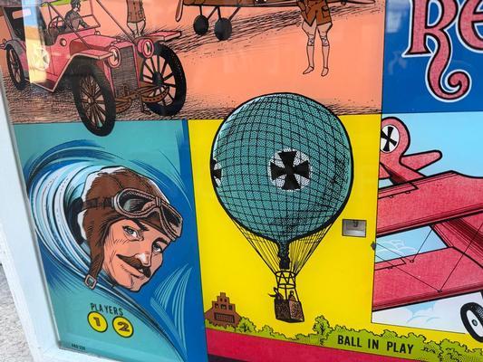 1975 Chicago Coin Red Baron Pinball Machine Image
