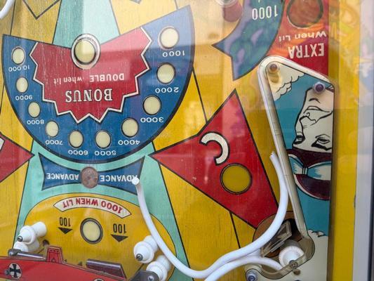 1975 Chicago Coin Red Baron Pinball Machine Image