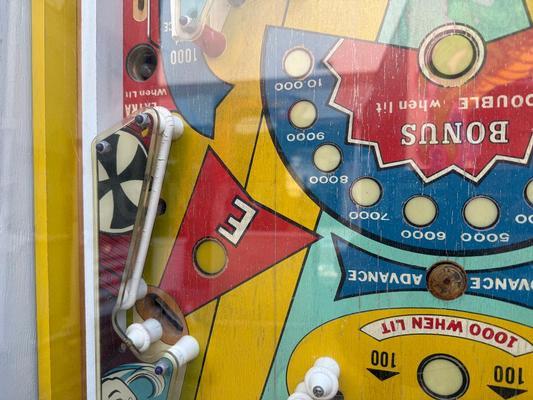 1975 Chicago Coin Red Baron Pinball Machine Image