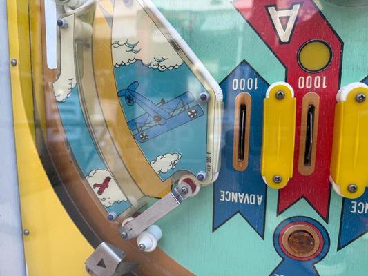 1975 Chicago Coin Red Baron Pinball Machine Image