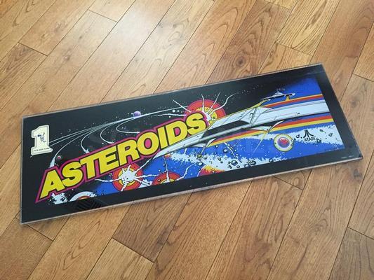 1979 Atari Asteroids Upright Complete Part Out Image