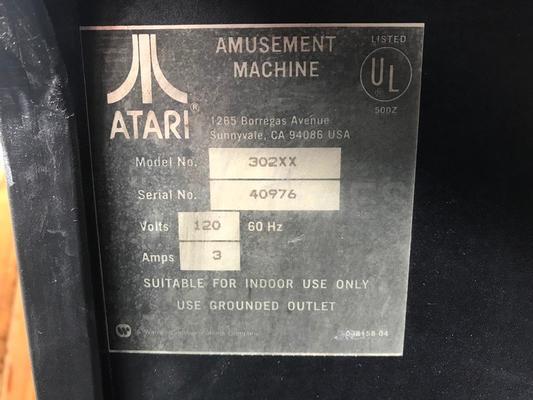 1980 Atari Centipede Stand-Up Arcade Machine Image