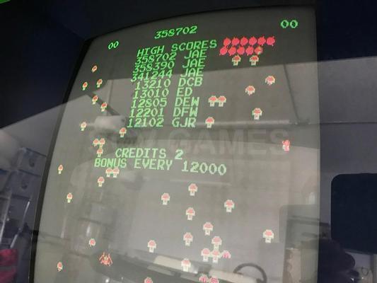 1980 Atari Centipede Stand-Up Arcade Machine Image