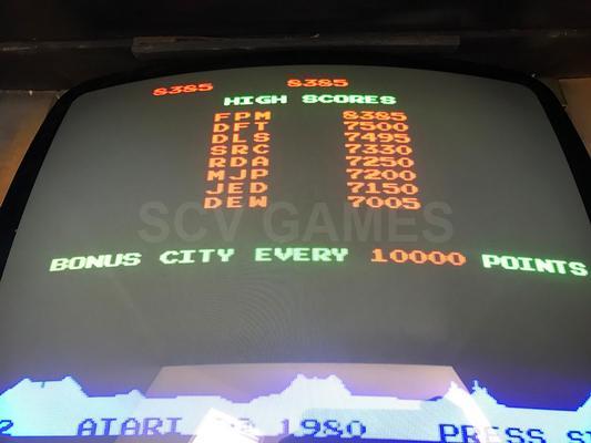 1980 Atari Missile Command Cabaret Arcade Machine Image