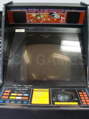 1980 Atari Missile Command Upright Arcade Game Image