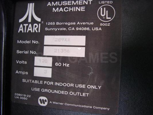 1980 Atari Tempest Stand Up Arcade Game Image