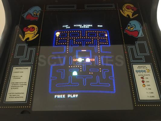 1980 Midway Pac-Man Cabaret Arcade Game Image
