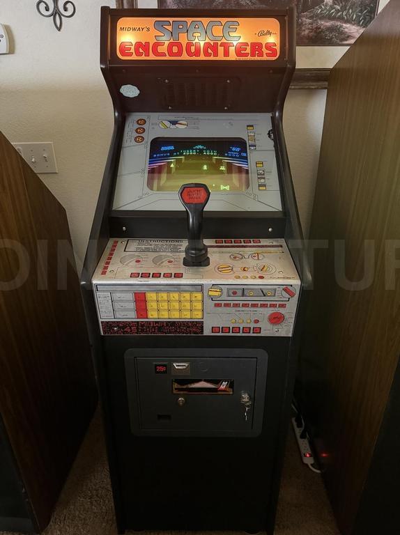 1980 Midway Space Encounters Cabaret Arcade Machine