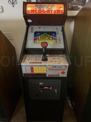 1980 Midway Space Encounters Cabaret Arcade Machine