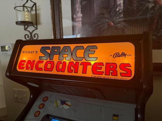 1980 Midway Space Encounters Cabaret Arcade Machine Image