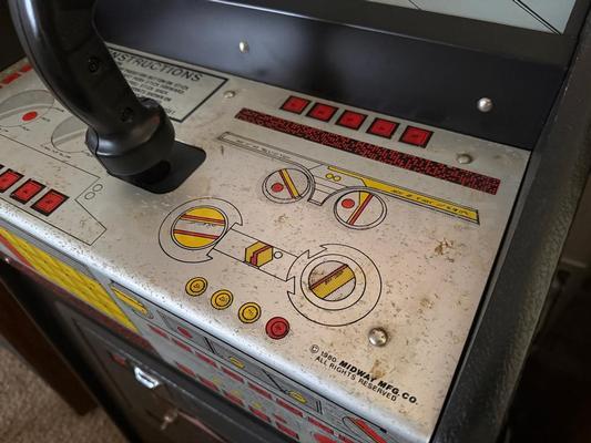 1980 Midway Space Encounters Cabaret Arcade Machine Image