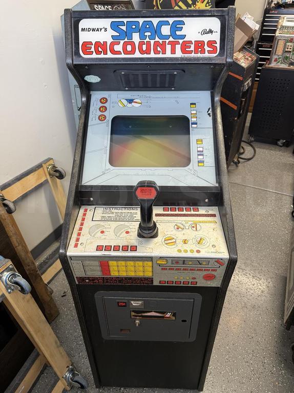 1980 Midway Space Encounters Cabaret Arcade Machine