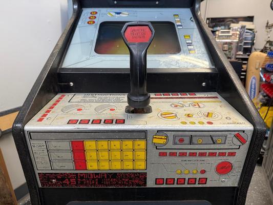 1980 Midway Space Encounters Cabaret Arcade Machine Image