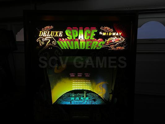 1980 Midway Space Invaders Deluxe Upright Arcade Machine Image