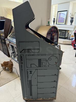 1980 Midway Space Zap Cabaret Arcade Machine Image