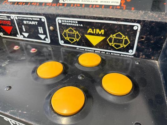 1980 Midway Space Zap Cabaret Arcade Machine Image