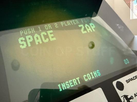 1980 Midway Space Zap Cabaret Arcade Machine Image