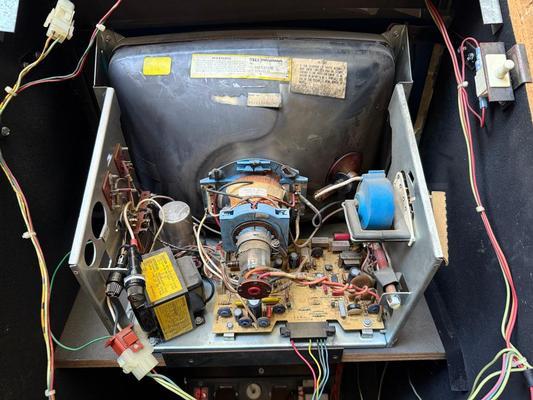 1980 Midway Space Zap Cabaret Arcade Machine Image