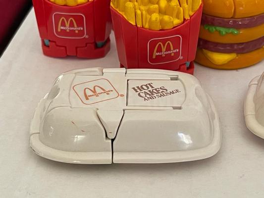 1980's Vintage McDonalds Happy Meal Transformers Image