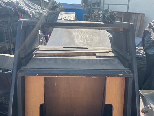 1981 Atari Tempest Upright Arcade Empty Cabinet Image