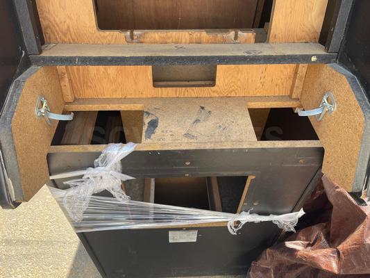 1981 Atari Tempest Upright Arcade Empty Cabinet Image