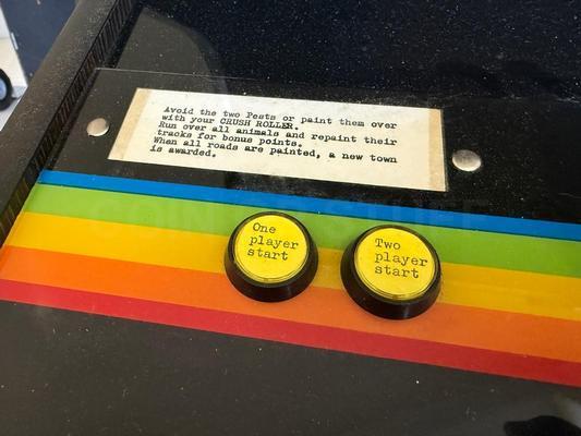 1981 Exidy Crush Roller Cabaret NIB Arcade Machine Image