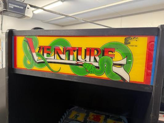 1981 Exidy Venture Upright Arcade Machine Image